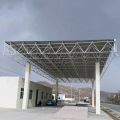 Estructura de la estación de autobuses de marco espacial prefabricado